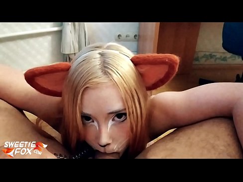 ❤️ Kitsune залгих дик, булэг нь түүний аманд ❤️ Оросын порно манайд ☑